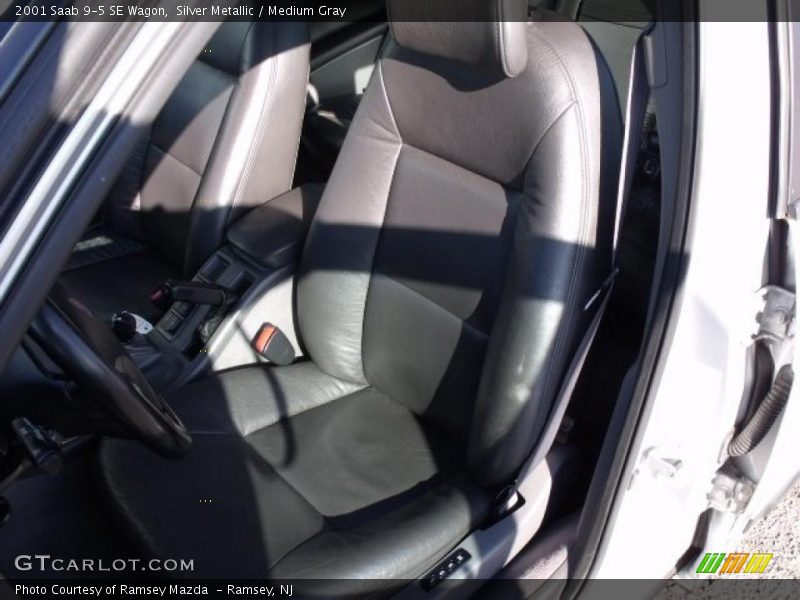 Silver Metallic / Medium Gray 2001 Saab 9-5 SE Wagon