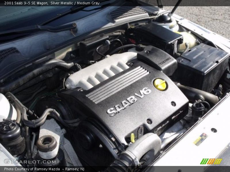  2001 9-5 SE Wagon Engine - 3.0 Liter Turbocharged DOHC 24-Valve V6