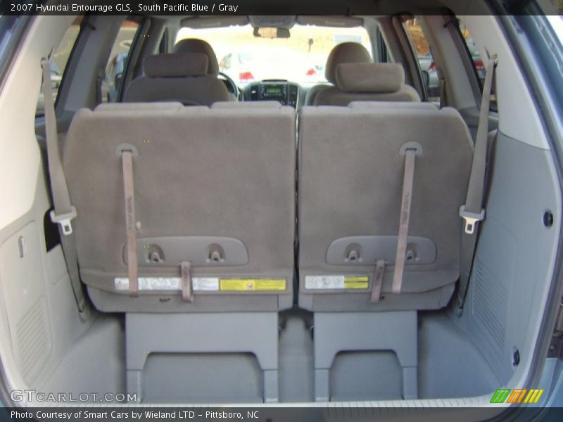 South Pacific Blue / Gray 2007 Hyundai Entourage GLS