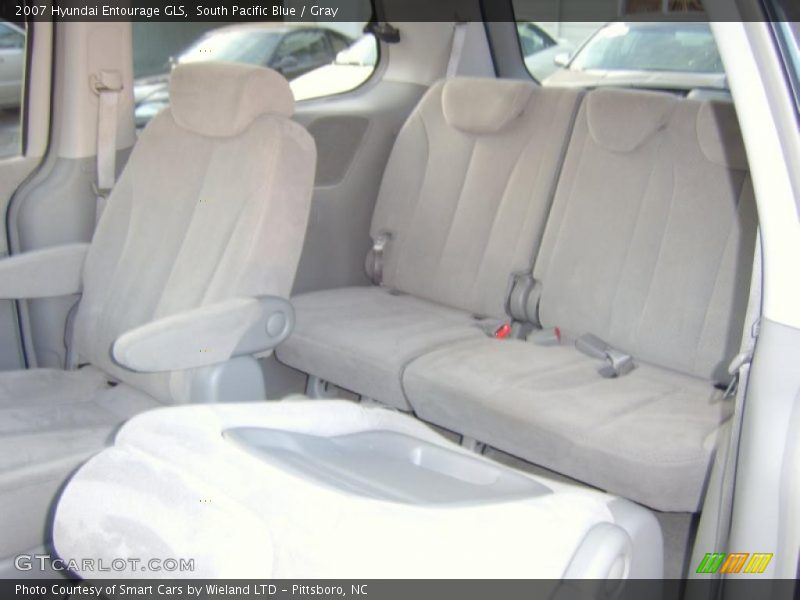 South Pacific Blue / Gray 2007 Hyundai Entourage GLS