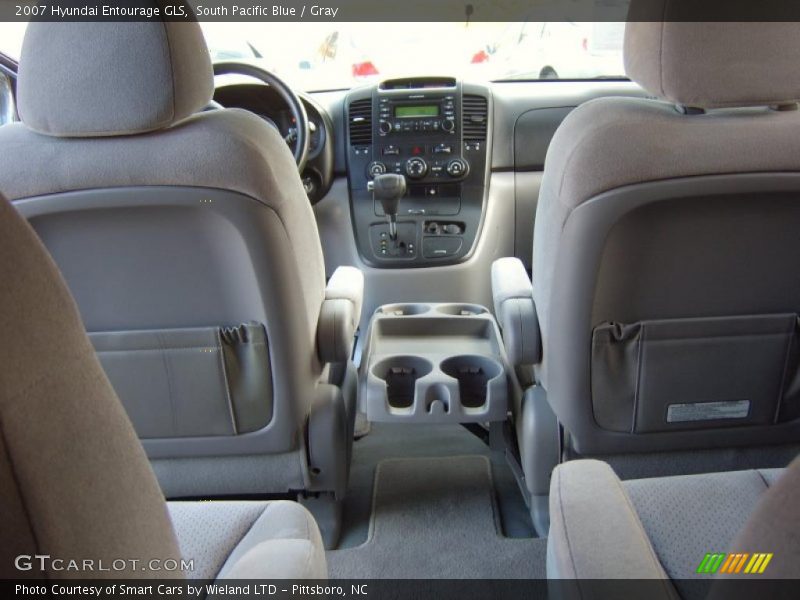 South Pacific Blue / Gray 2007 Hyundai Entourage GLS