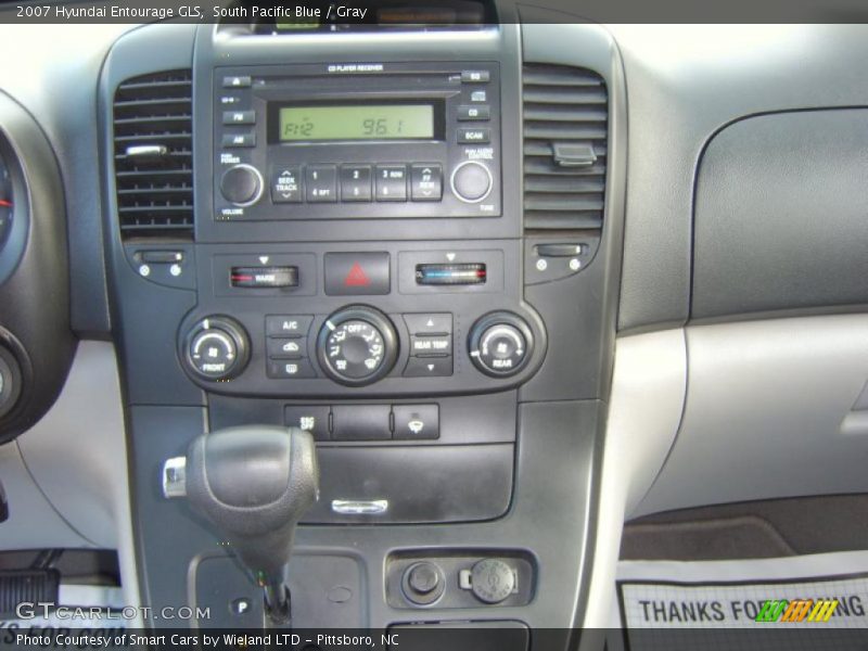 South Pacific Blue / Gray 2007 Hyundai Entourage GLS
