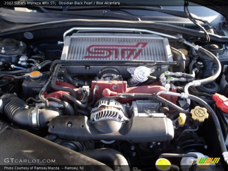  2007 Impreza WRX STi Engine - 2.5 Liter STi Turbocharged DOHC 16-Valve VVT Flat 4 Cylinder