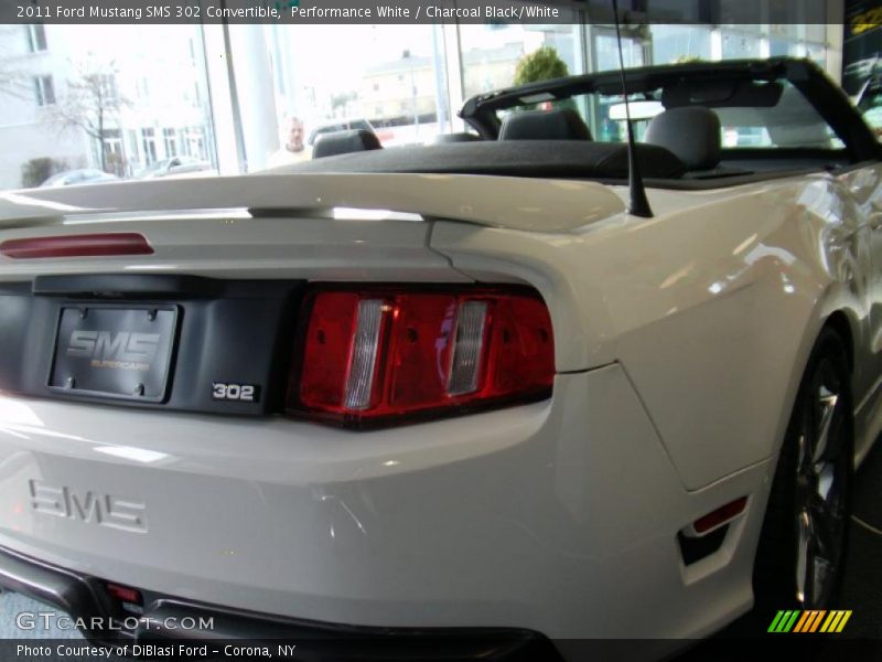  2011 Mustang SMS 302 Convertible Performance White