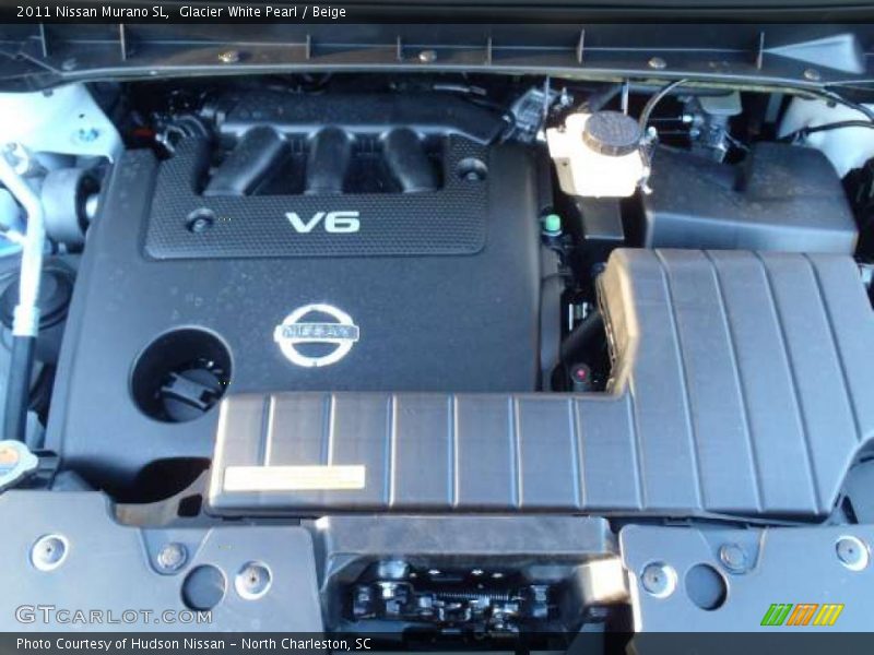 Glacier White Pearl / Beige 2011 Nissan Murano SL