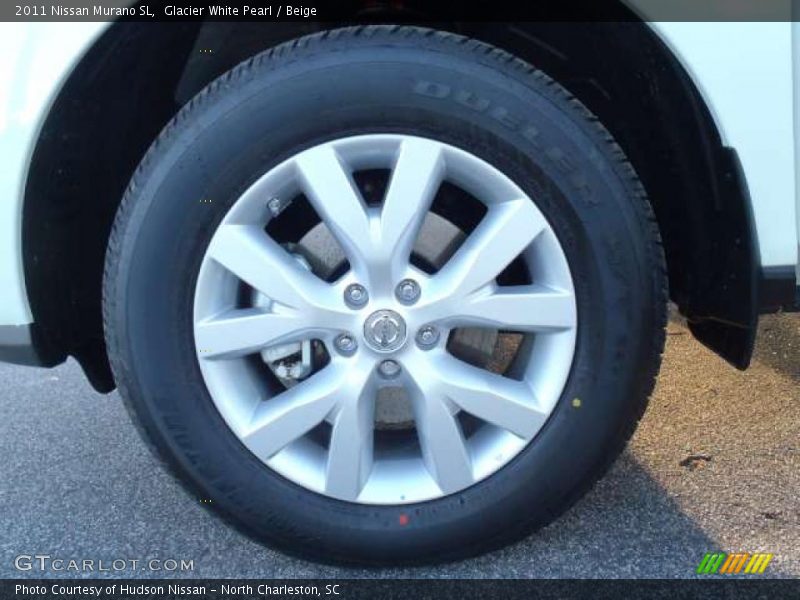 Glacier White Pearl / Beige 2011 Nissan Murano SL