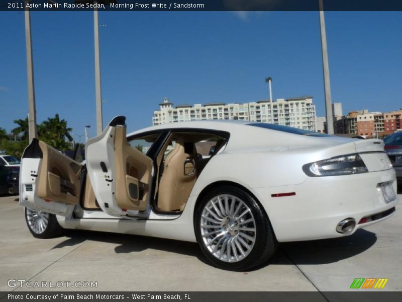  2011 Rapide Sedan Morning Frost White