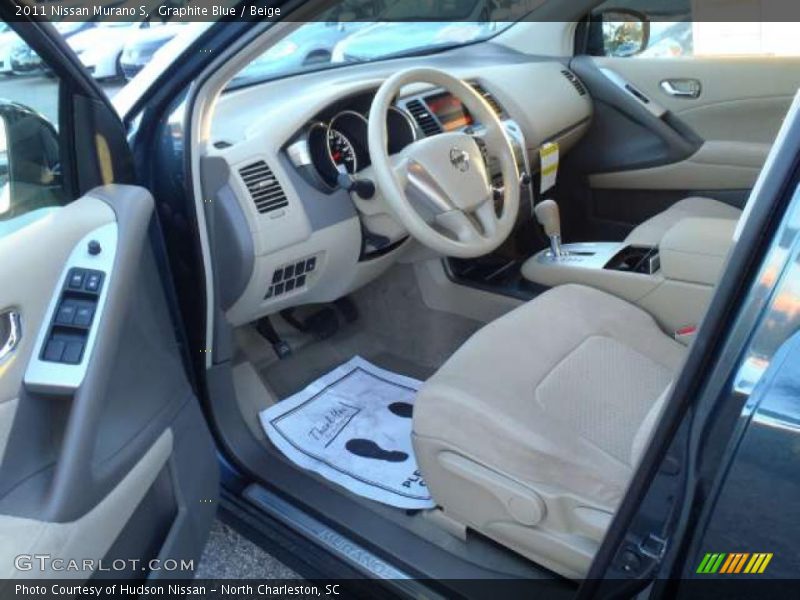 Graphite Blue / Beige 2011 Nissan Murano S