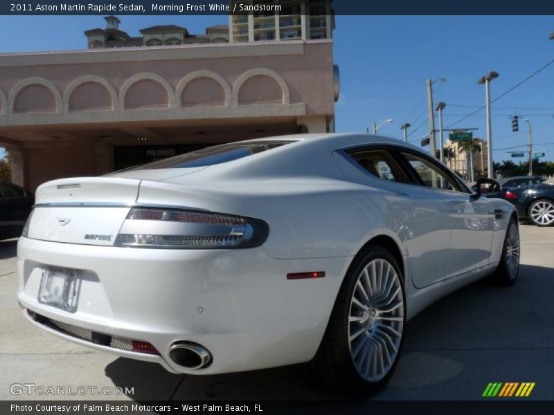  2011 Rapide Sedan Morning Frost White