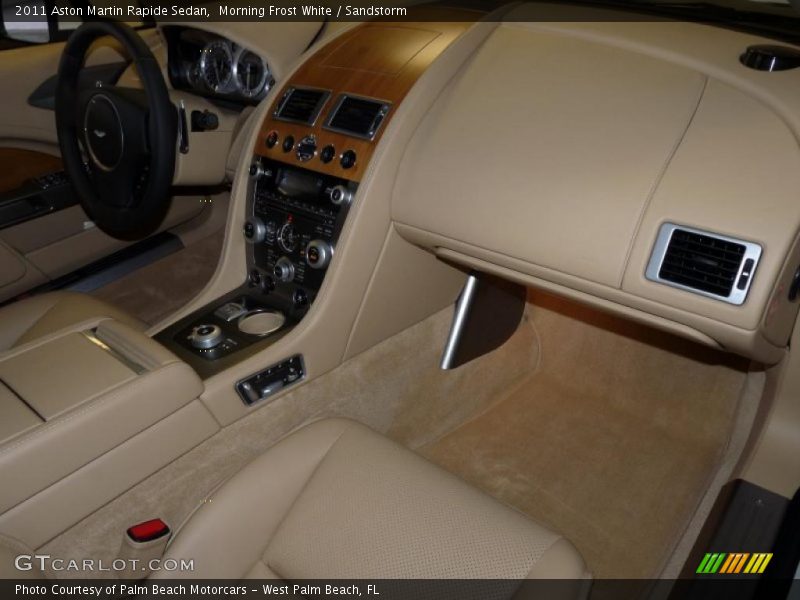 Dashboard of 2011 Rapide Sedan