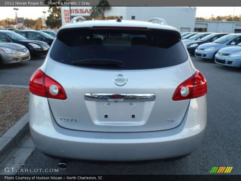 Silver Ice Metallic / Gray 2011 Nissan Rogue SV