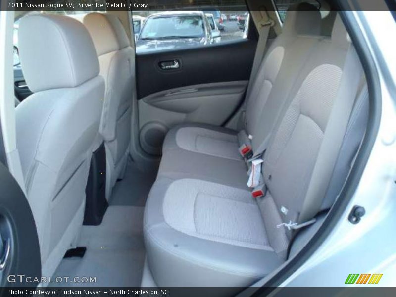 Silver Ice Metallic / Gray 2011 Nissan Rogue SV