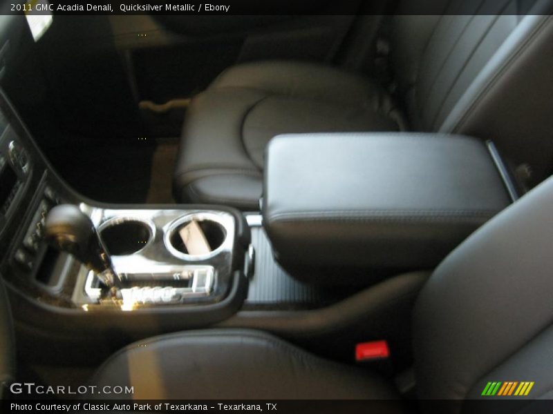 Quicksilver Metallic / Ebony 2011 GMC Acadia Denali
