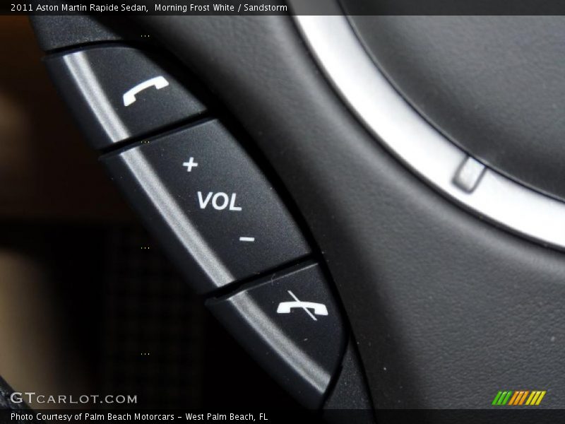 Controls of 2011 Rapide Sedan