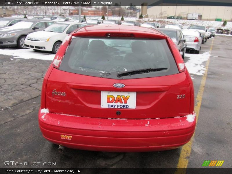 Infra-Red / Medium Graphite 2003 Ford Focus ZX5 Hatchback