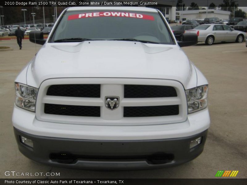 Stone White / Dark Slate/Medium Graystone 2010 Dodge Ram 1500 TRX Quad Cab