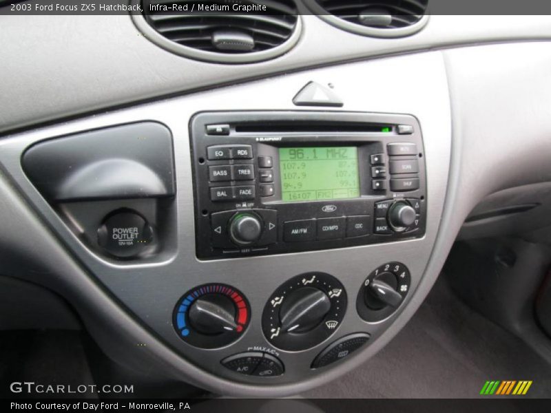 Controls of 2003 Focus ZX5 Hatchback