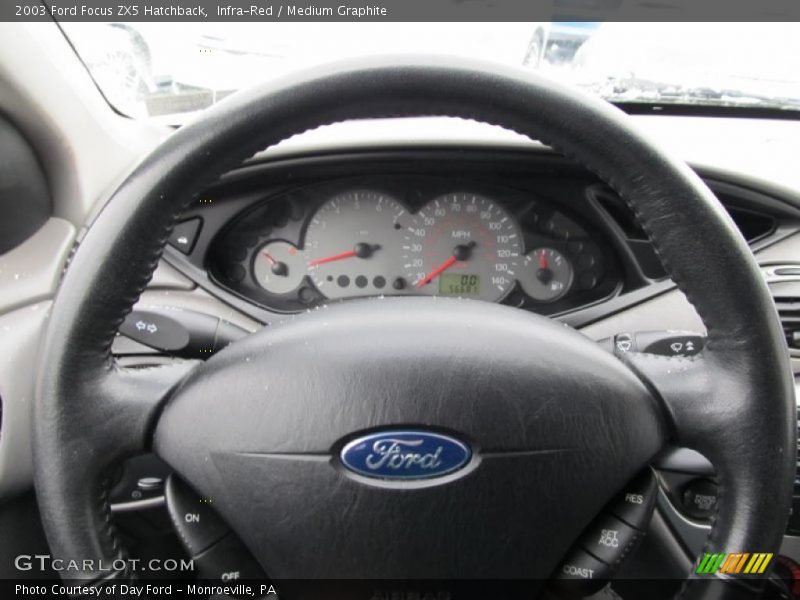 Infra-Red / Medium Graphite 2003 Ford Focus ZX5 Hatchback
