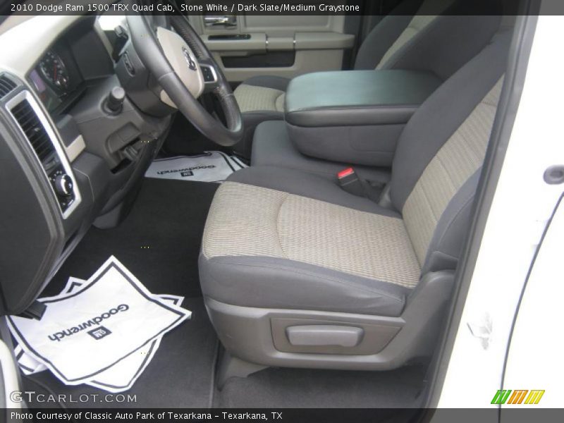 Stone White / Dark Slate/Medium Graystone 2010 Dodge Ram 1500 TRX Quad Cab
