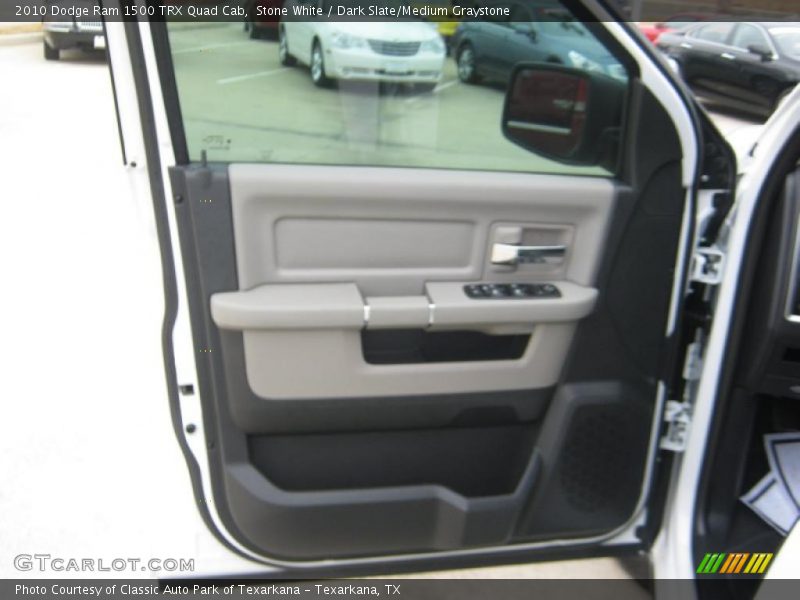 Stone White / Dark Slate/Medium Graystone 2010 Dodge Ram 1500 TRX Quad Cab