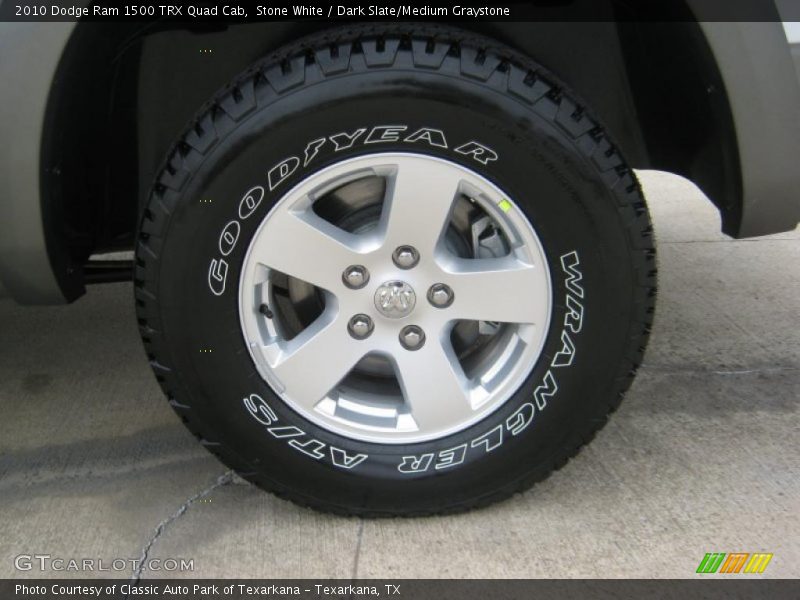 Stone White / Dark Slate/Medium Graystone 2010 Dodge Ram 1500 TRX Quad Cab