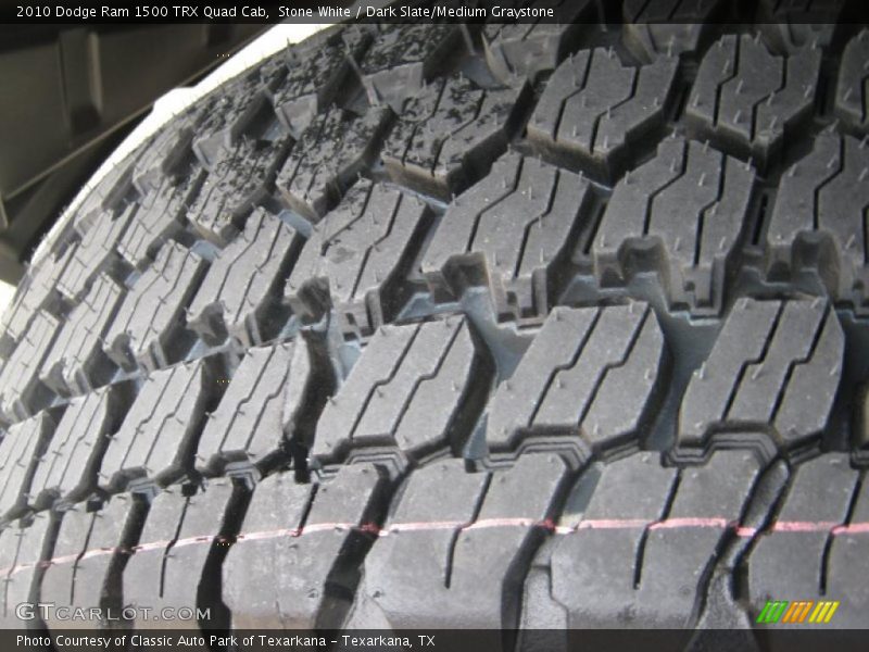 Stone White / Dark Slate/Medium Graystone 2010 Dodge Ram 1500 TRX Quad Cab