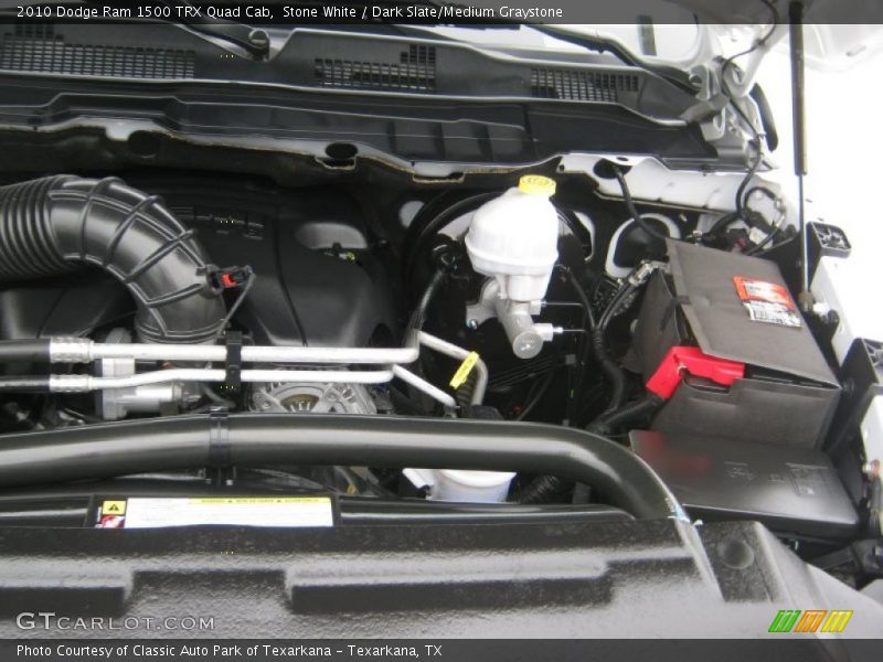 Stone White / Dark Slate/Medium Graystone 2010 Dodge Ram 1500 TRX Quad Cab