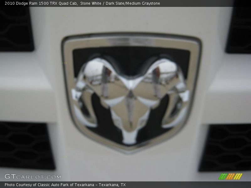 Stone White / Dark Slate/Medium Graystone 2010 Dodge Ram 1500 TRX Quad Cab