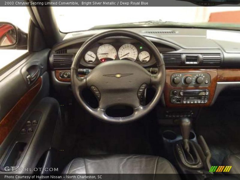 Dashboard of 2003 Sebring Limited Convertible