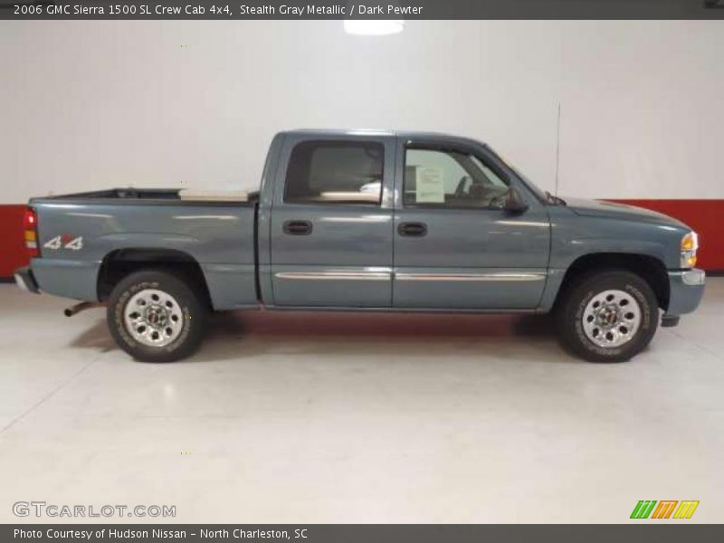 Stealth Gray Metallic / Dark Pewter 2006 GMC Sierra 1500 SL Crew Cab 4x4
