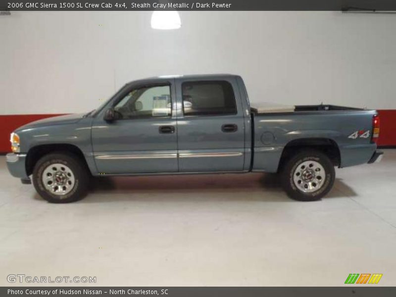 Stealth Gray Metallic / Dark Pewter 2006 GMC Sierra 1500 SL Crew Cab 4x4