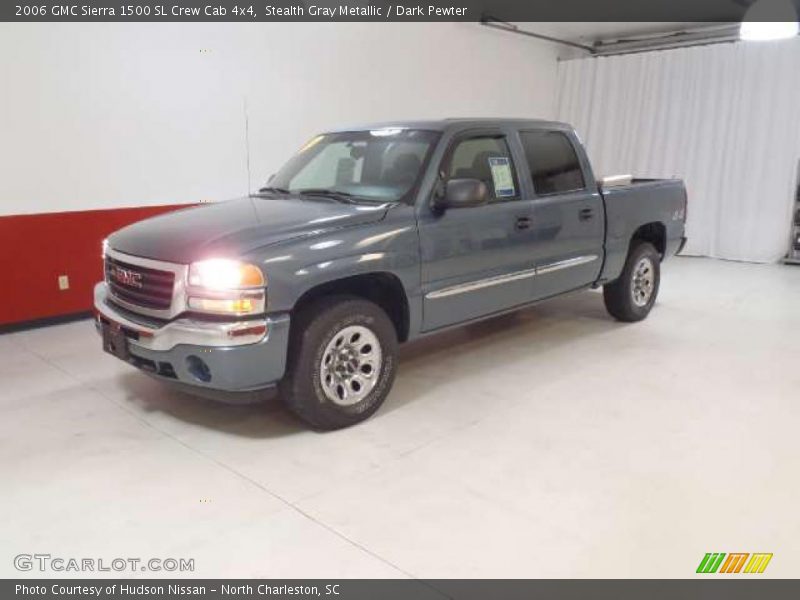 Stealth Gray Metallic / Dark Pewter 2006 GMC Sierra 1500 SL Crew Cab 4x4