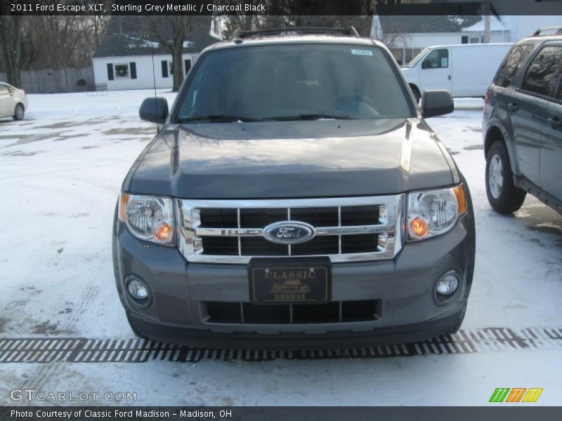 Sterling Grey Metallic / Charcoal Black 2011 Ford Escape XLT