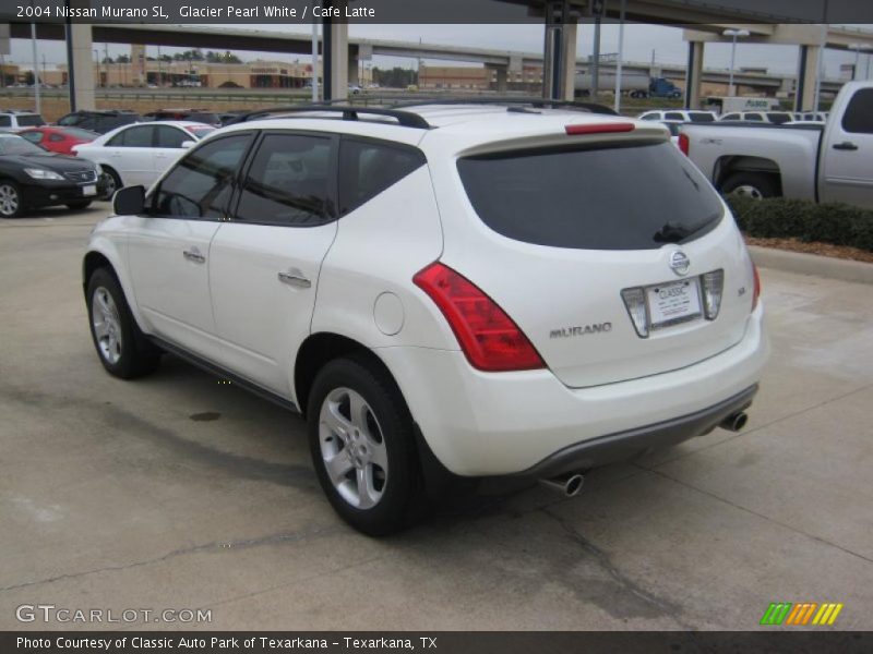 Glacier Pearl White / Cafe Latte 2004 Nissan Murano SL