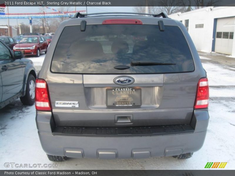 Sterling Grey Metallic / Charcoal Black 2011 Ford Escape XLT