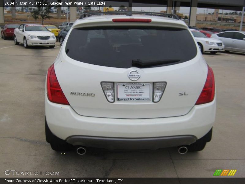 Glacier Pearl White / Cafe Latte 2004 Nissan Murano SL