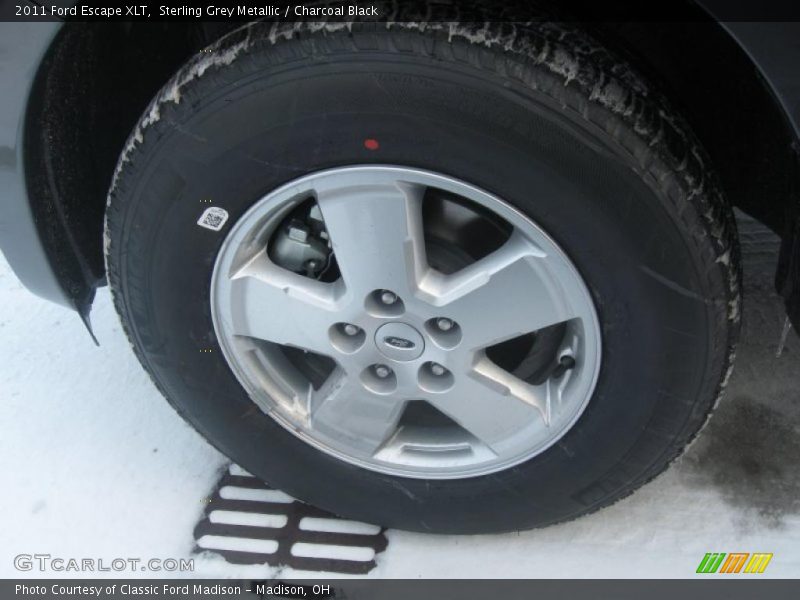 Sterling Grey Metallic / Charcoal Black 2011 Ford Escape XLT