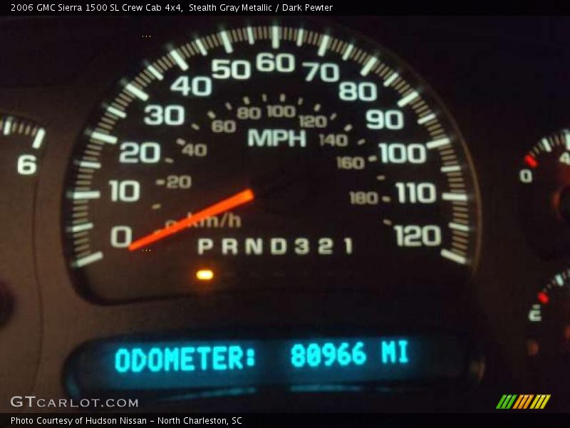 Stealth Gray Metallic / Dark Pewter 2006 GMC Sierra 1500 SL Crew Cab 4x4