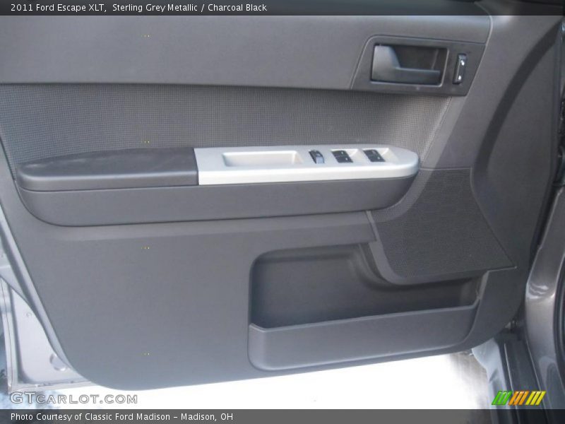 Sterling Grey Metallic / Charcoal Black 2011 Ford Escape XLT