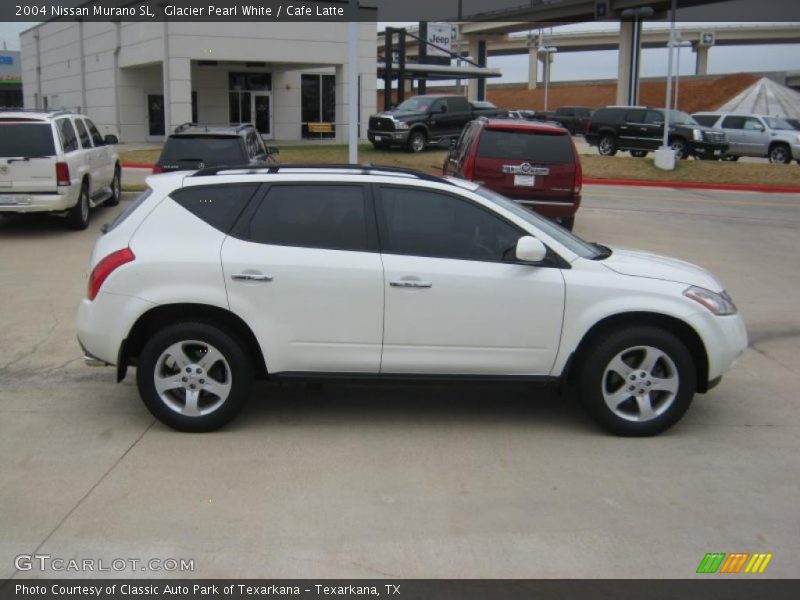 Glacier Pearl White / Cafe Latte 2004 Nissan Murano SL