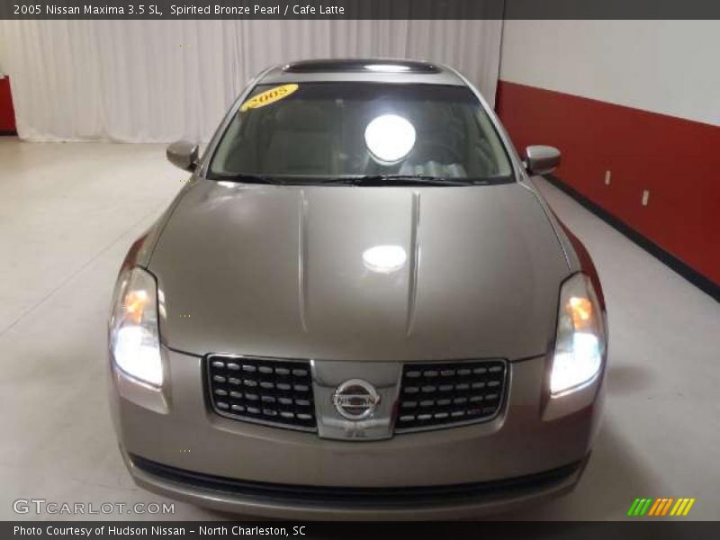 Spirited Bronze Pearl / Cafe Latte 2005 Nissan Maxima 3.5 SL