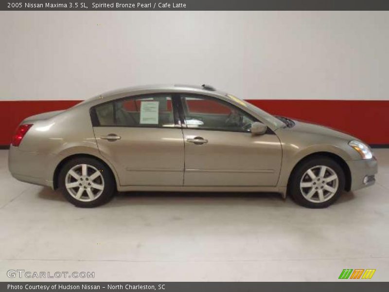 Spirited Bronze Pearl / Cafe Latte 2005 Nissan Maxima 3.5 SL
