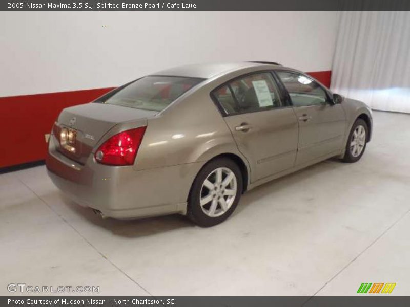 Spirited Bronze Pearl / Cafe Latte 2005 Nissan Maxima 3.5 SL