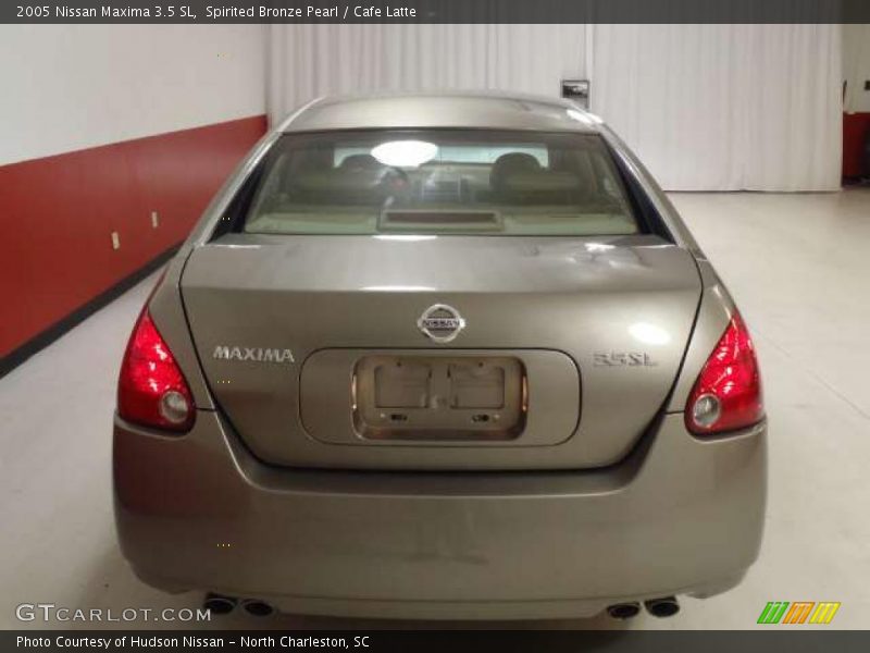 Spirited Bronze Pearl / Cafe Latte 2005 Nissan Maxima 3.5 SL