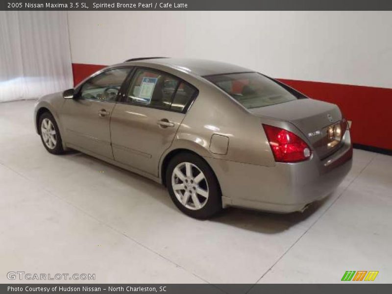 Spirited Bronze Pearl / Cafe Latte 2005 Nissan Maxima 3.5 SL
