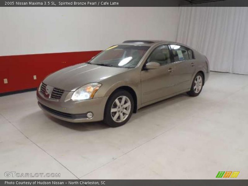 Spirited Bronze Pearl / Cafe Latte 2005 Nissan Maxima 3.5 SL