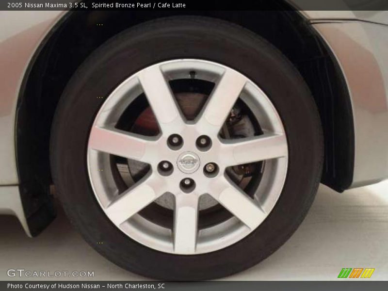 Spirited Bronze Pearl / Cafe Latte 2005 Nissan Maxima 3.5 SL