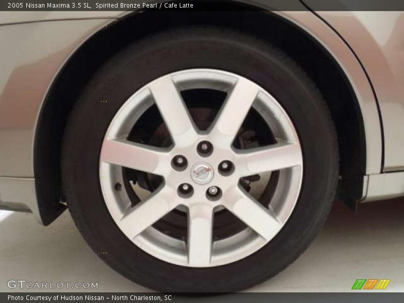 Spirited Bronze Pearl / Cafe Latte 2005 Nissan Maxima 3.5 SL
