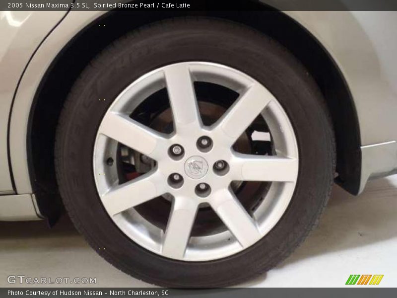 Spirited Bronze Pearl / Cafe Latte 2005 Nissan Maxima 3.5 SL