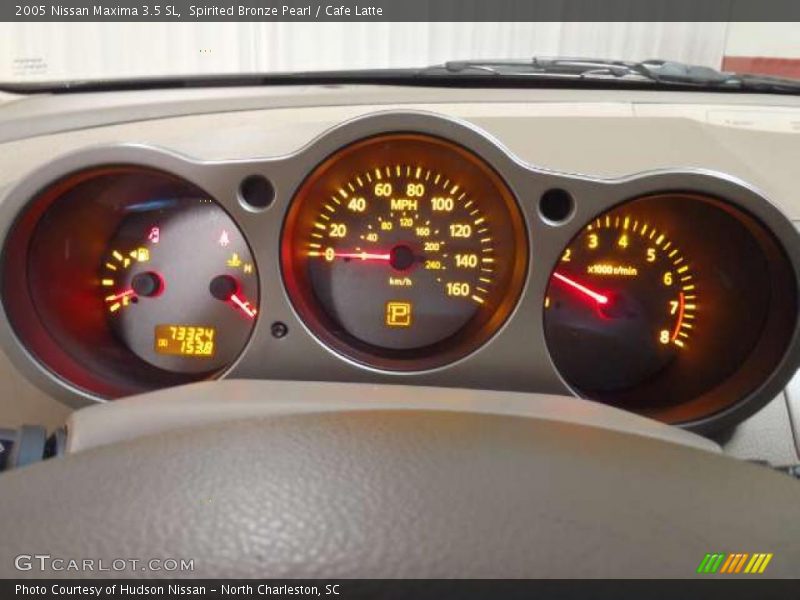 Spirited Bronze Pearl / Cafe Latte 2005 Nissan Maxima 3.5 SL